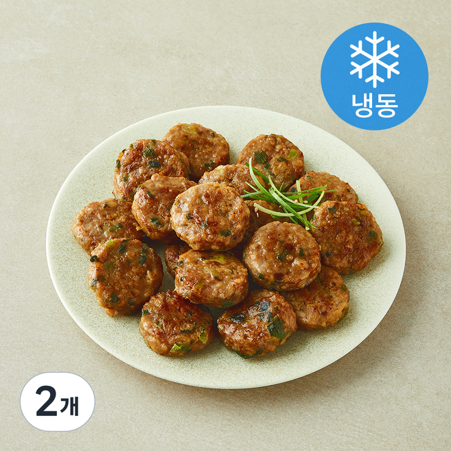 구이고 직화 한입 야채너비아니 (냉동), 500g, 2개