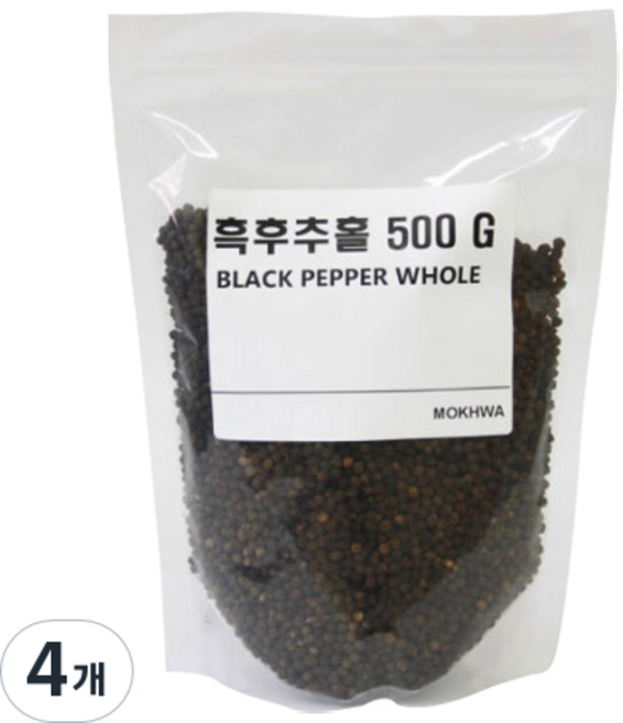 딜리셔스마켓 흑후추홀, 500g, 4개