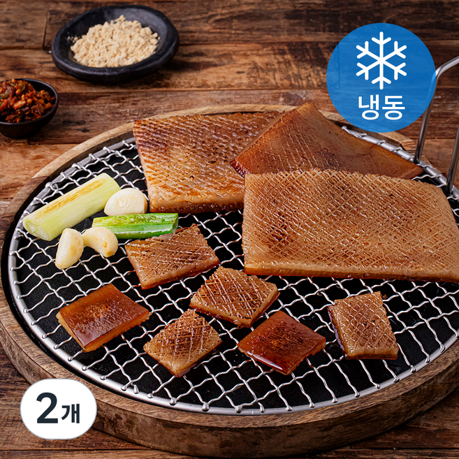복선상회 익혀나온 전문점용 벌집껍데기 (냉동), 500g, 2개