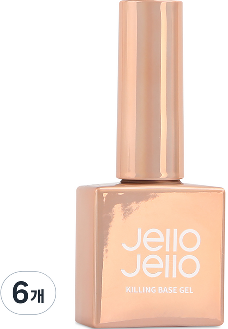 젤로젤로 킬링 베이스 젤네일, 6개, 10ml