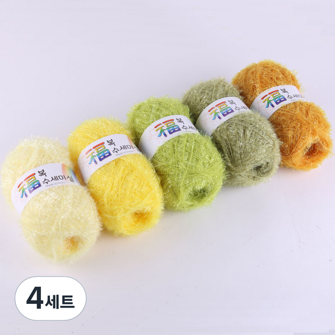 마마니트 복수세미실 5종 세트, 봄, 4세트