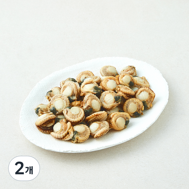 아라보감 경남고성 데친 손질 가리비살 (냉장), 2개, 300g