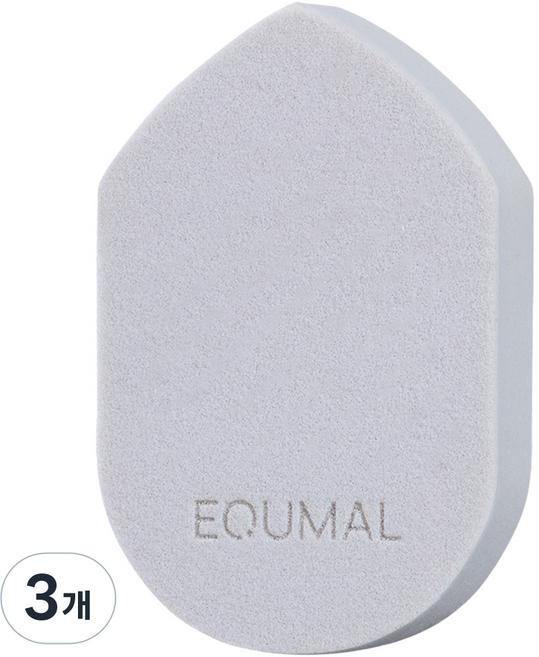 EQUMAL 無痕粉撲, 3個, 無香