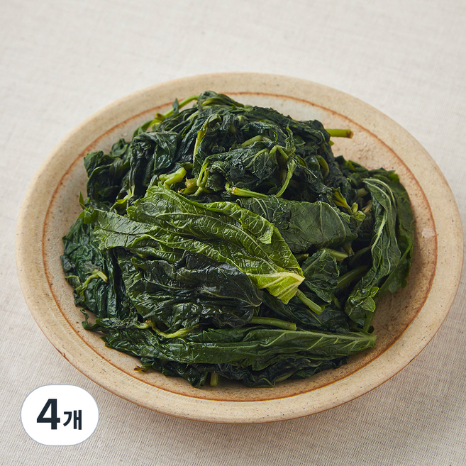 국내산 몸에 나물 데친 깻순, 300g, 4개