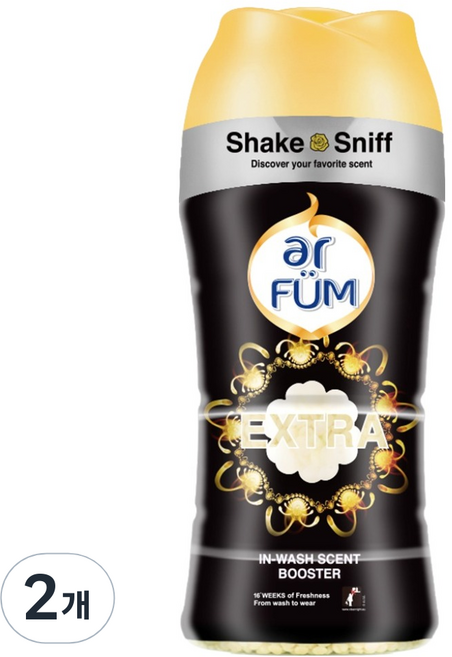 아로퓸 시그니처 아로마 부스터 섬유유연제 허니드엑스트라, 150g, 2개