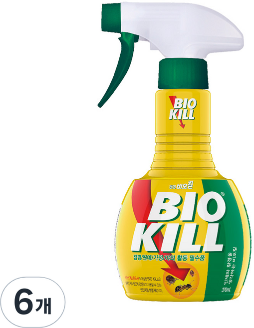 비오킬 살충제, 1개, 6개, 370ml