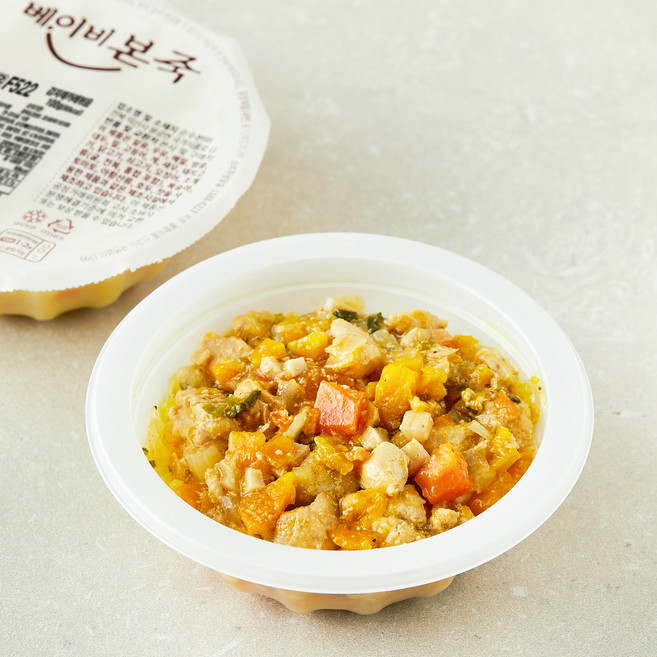 베이비본죽 한방닭갈비찜 100g + 감자채 카레볶음 100g, 200g, 1세트