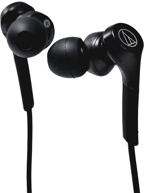 audio-technica 鐵三角 耳塞式耳機 原廠保固 ATH-CKS550X, 黑色
