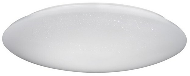 TOSHIBA 東芝 LED壁切吸頂燈 星爍 附連結器 + 自攻螺絲 2支 + 安裝引掛 40W 直徑 446 x 132mm 1090g, 白色
