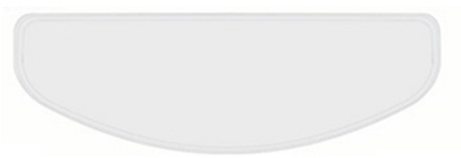 HANSTATE 오토바이 헬멧용 김서림 방지 필름, 투명