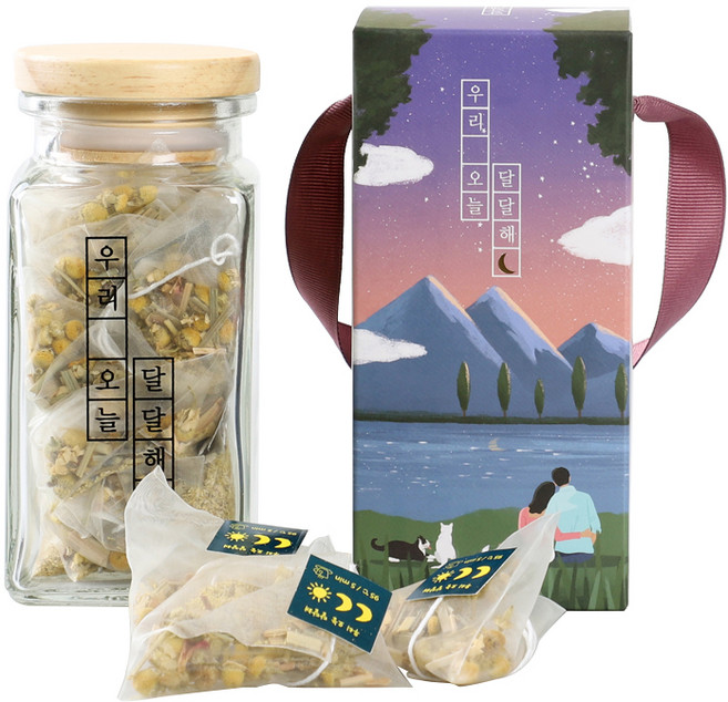 우리오늘달달해 달달한 캐모마일, 1.6g, 15개입, 1개