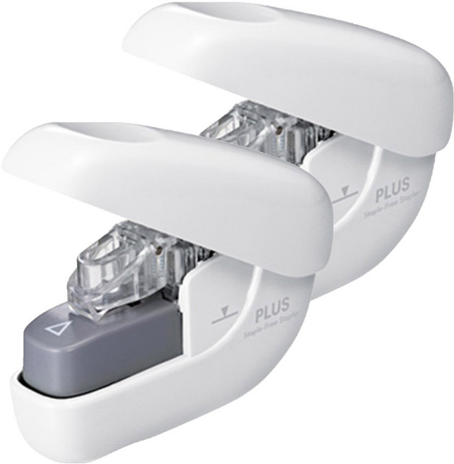 플러스 페이퍼 클린치 SL106NB, White, 2개