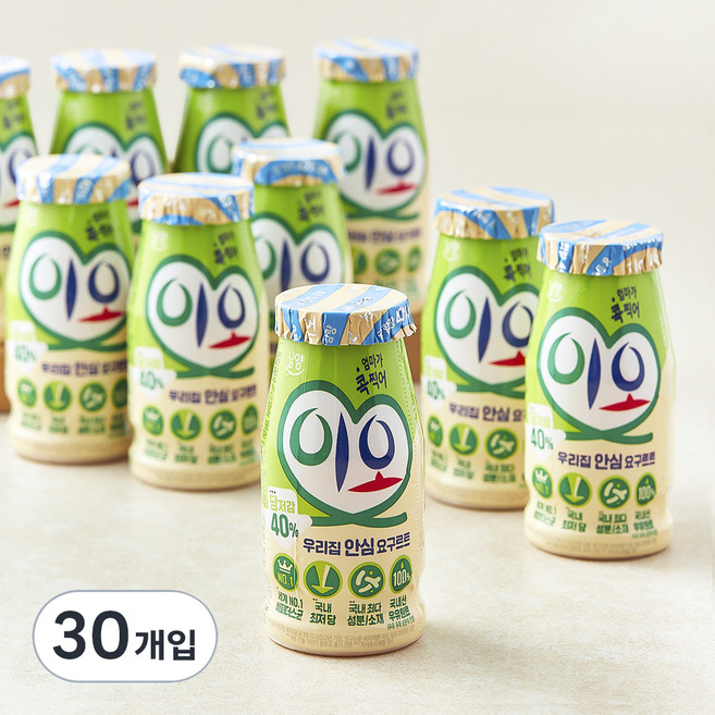 남양유업 이오 요구르트, 80ml, 10개입, 3개