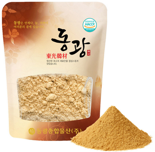 동광한방몰 HACCP인증 생강가루, 1개, 500g