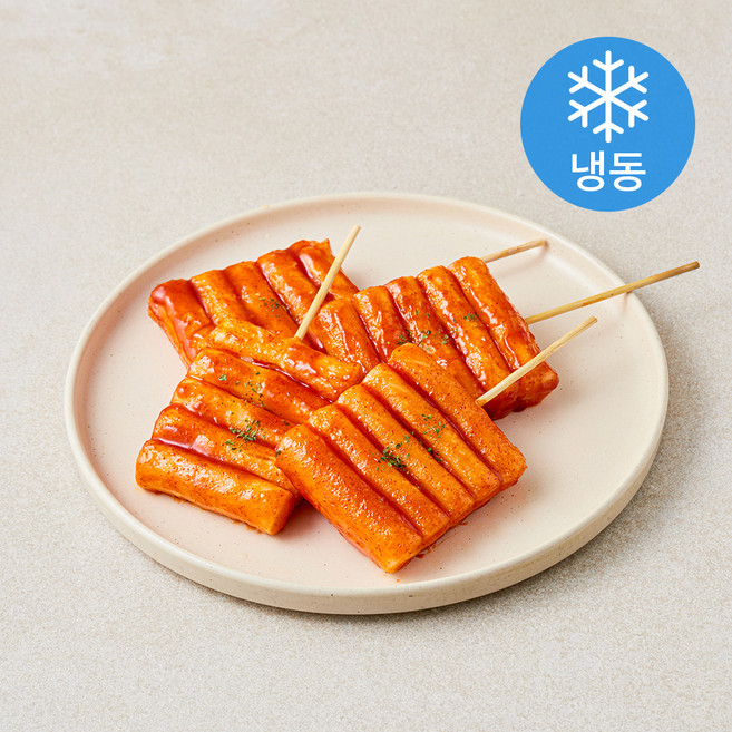 푸드메이커스 우리쌀 매콤달콤 떡꼬치 매달떡 (냉동), 360g, 1개