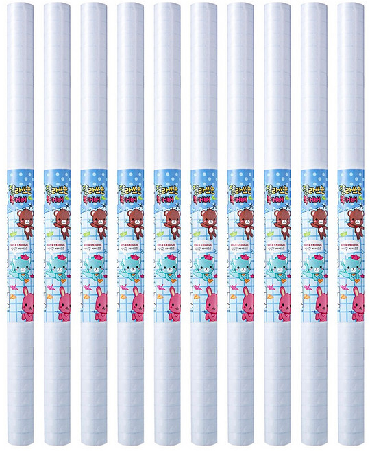 미소로 잘라쓰는 북커버 1283, 혼합색상, 10개