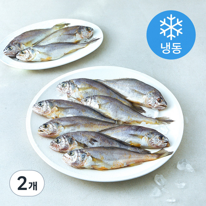 영광 법성포 대용량 굴비 20미 (냉동), 1.4kg, 2팩