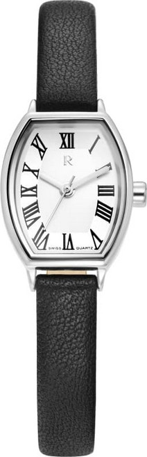 ROMANSON R Renata 半圓形女士皮革腕錶 RWRLLL1B2700WHWH0 + 禮品包裝