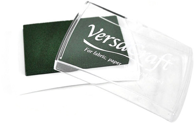 벌사크래프트 츠키네코 스탬프 패브릭잉크 대, VK-163 Forest, 1개