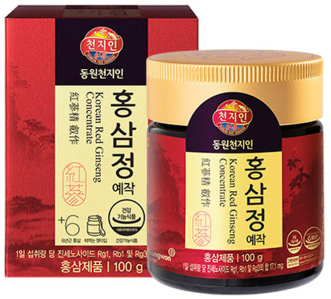 천지인 홍삼정 예작, 100g, 1개