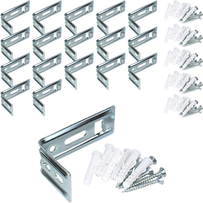 코텍스 커튼꺽쇠 대 3p 세트, 혼합색상, 6세트