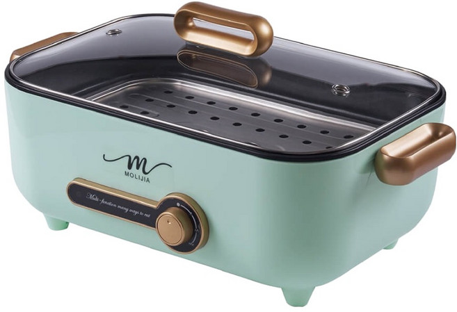 MOLIJIA 魔力家 M24多功能料理方鍋 可調三段火力, BY011024