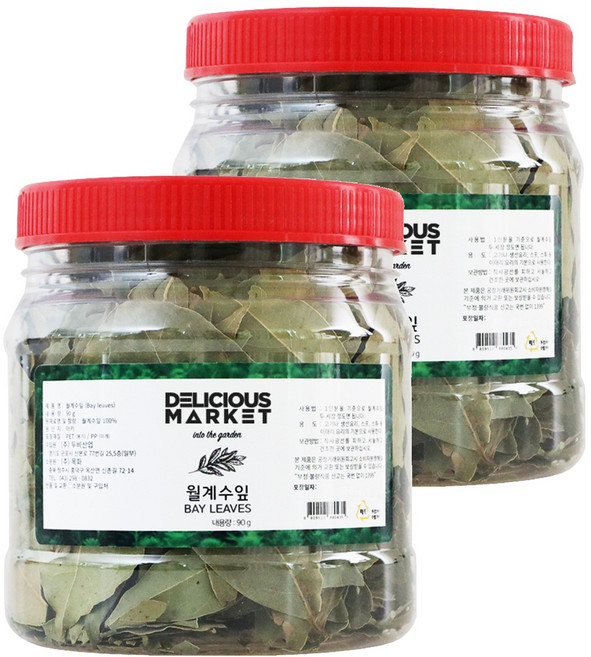 DELICIOUS MARKET 月桂葉, 90g, 2個