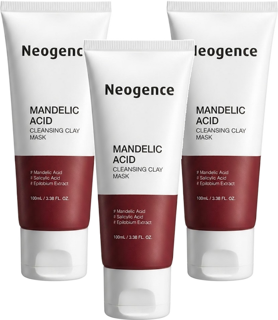 Neogence 霓淨思 杏仁酸毛孔深層清潔泥膜 100ml, 3條, 1入