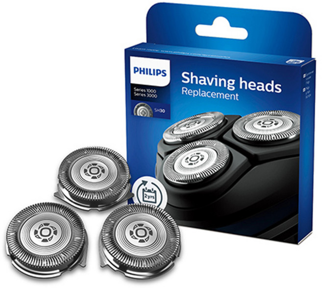 필립스 X5000 S3000 S1000 교체용 면도날, SH30/51, 혼합색상, 1개