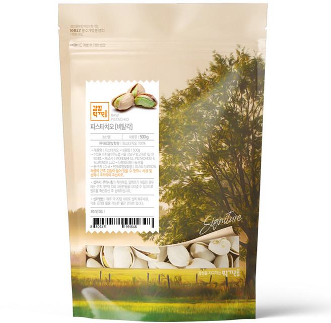 감성먹거리 피스타치오, 500g, 1개
