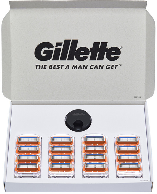 질레트 퓨전 파워 면도날, 16개입, 1개