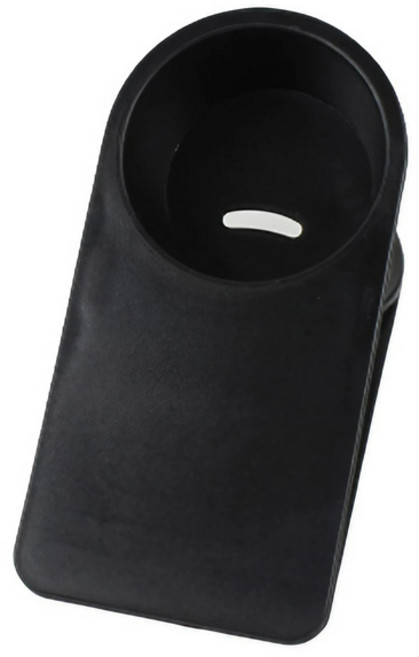 베럴오피스 데스크 책상 집게형 휴대용 거치 다용도 정리 수납 테이블 컵 홀더, 블랙