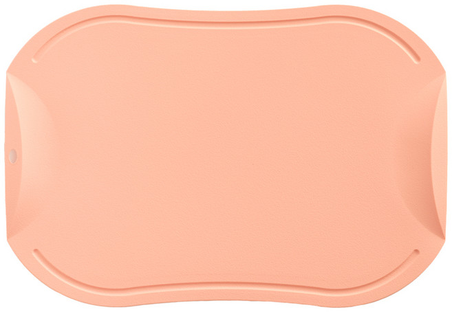 도블레 국산 특허받은 칼집나지 않는 항균도마, 살구