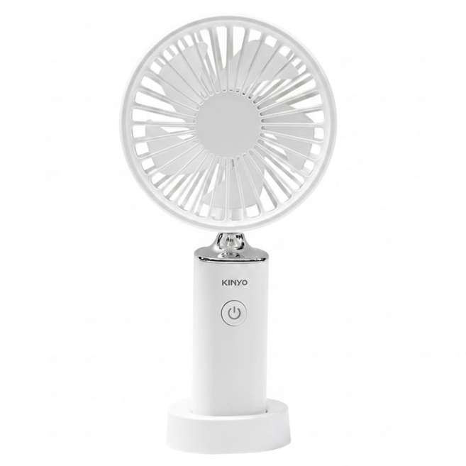 Kinyo 手持充電風扇, RF-303, 白色