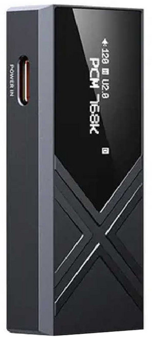 FIIO 飛傲 KA17 旗艦平衡解碼耳機轉換器 黑色, 1個