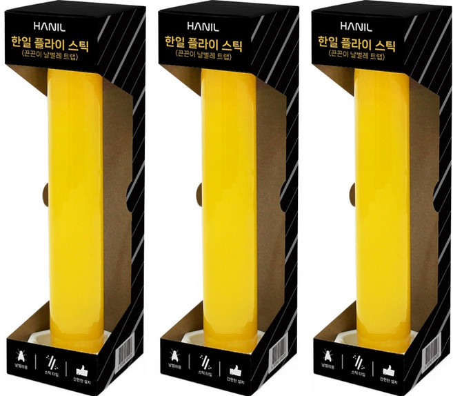 한일 플라이 스틱 끈끈이트랩, 3개