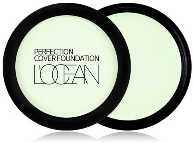 로쎄앙 커버파운데이션, 20호 아쿠아라이트그린, 1개