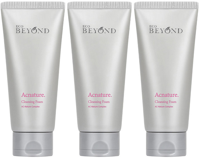 비욘드 아크네이처 클렌징폼, 150ml, 3개