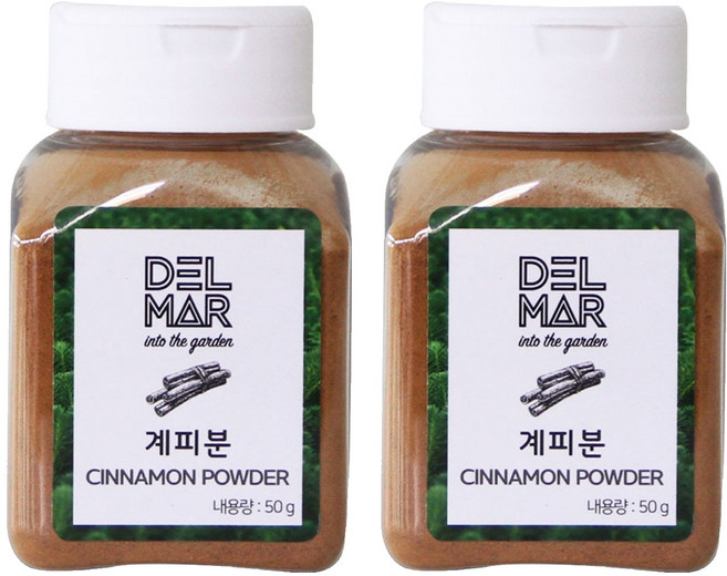 딜리셔스마켓 계피분말 시나몬 파우더 소형, 50g, 2개