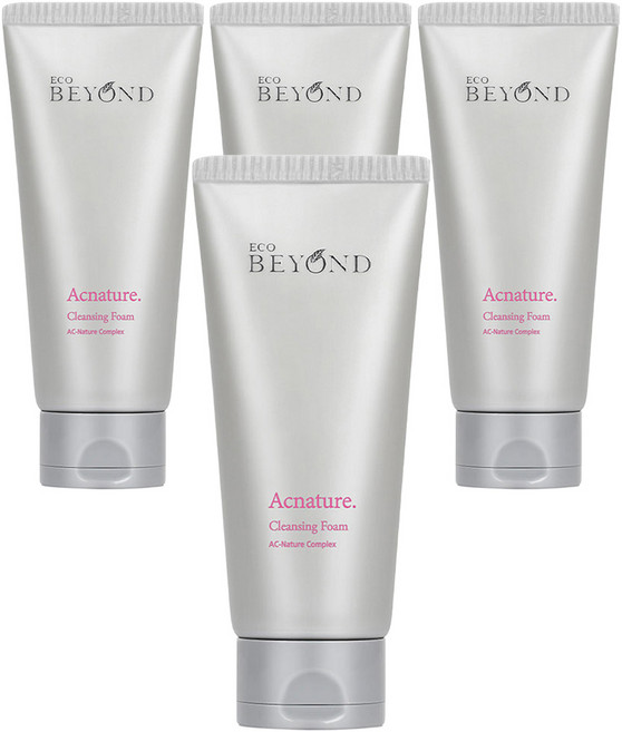비욘드 아크네이처 클렌징폼, 150ml, 4개