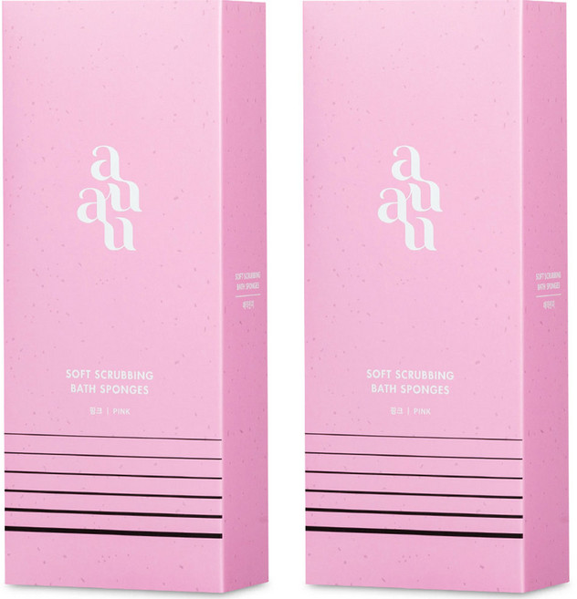 아유아유 매직펀지, 핑크, 1개입, 2개