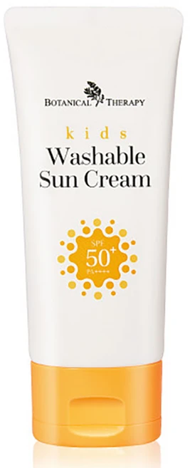 보타니컬테라피 키즈 워셔블 썬크림 SPF50+ PA++++, 60ml, 1개 - 쿠팡