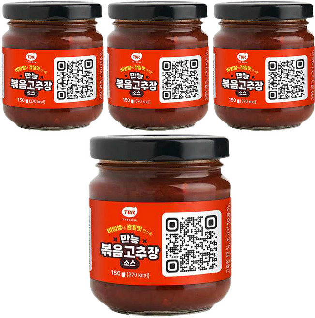 TBK 만능볶음고추장소스, 150g, 4개