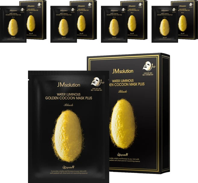 제이엠솔루션 물광 골든 코쿤 마스크 플러스, 10개입, 5개 - 쿠팡