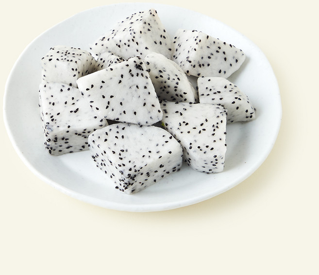 All바른농장 바로먹는 화이트 용과, 1개, 300g