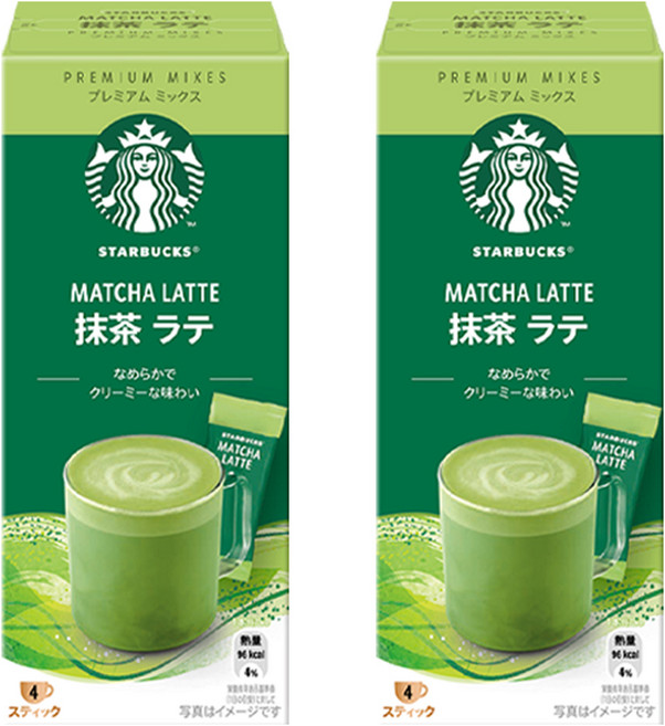 STARBUCKS 星巴克 抹茶拿鐵, 24g, 4入, 2盒