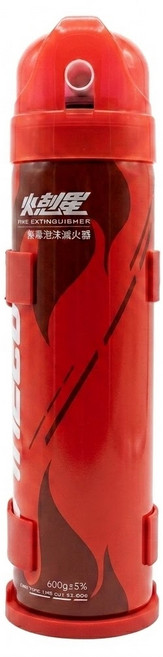 Kinyo 火剋星泡沫型滅火器, 500ml, 1個