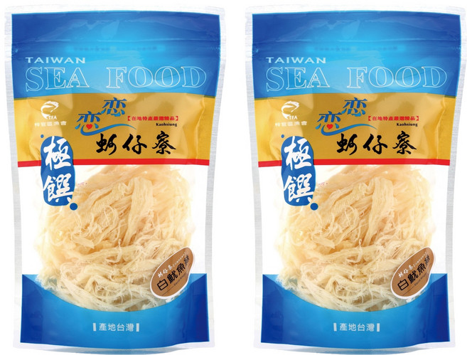 戀戀蚵仔寮 白魷魚絲 台灣產