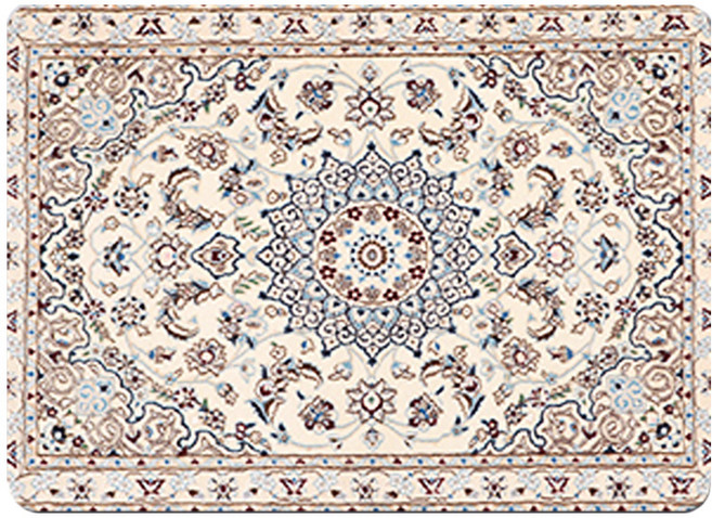 Mononiq 可水洗矽藻土地墊, Persian Rug, 1個