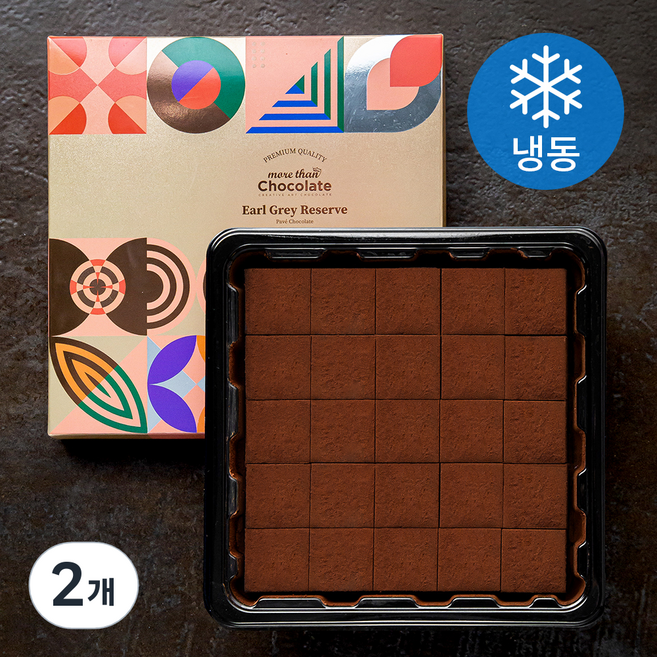 모어댄초콜릿 얼그레이리저브 (냉동), 125g, 2개